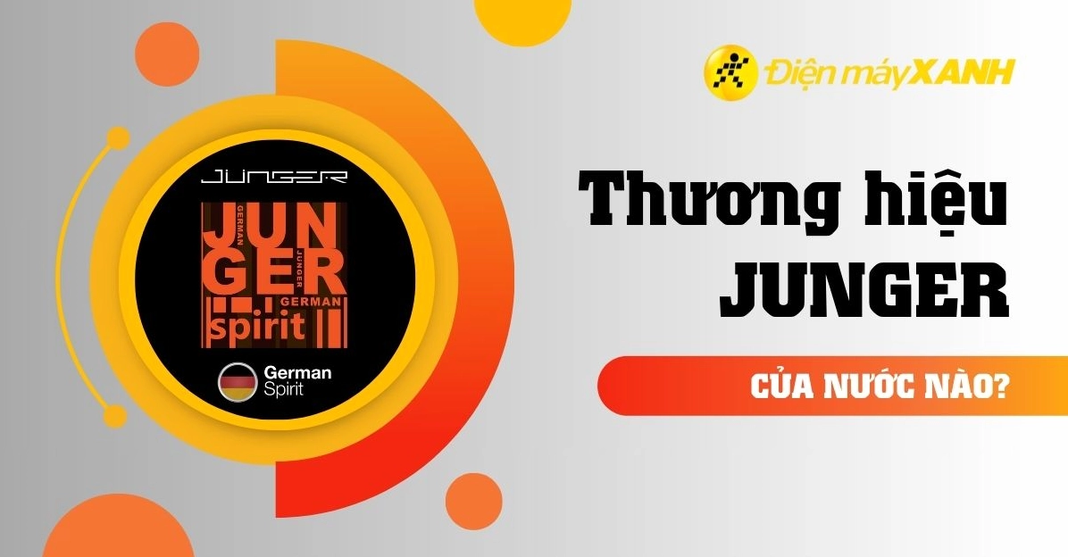 Junger của nước nào? Hé lộ nguồn gốc thương hiệu bạn có thể chưa biết Người dùng đang điều khiển thiết bị Junger qua điện thoại