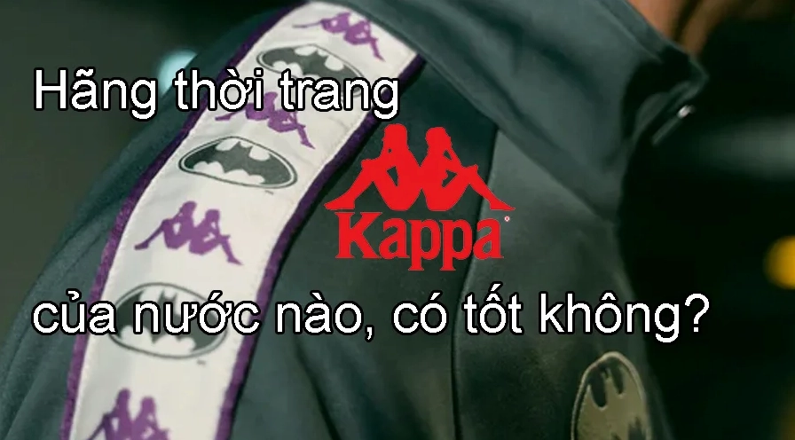 Người mẫu mặc trang phục Kappa