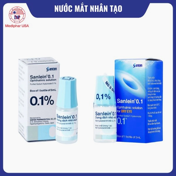 Nước mắt nhân tạo loại nào tốt nhất 2026: Chọn lựa thông minh Người phụ nữ sử dụng nước mắt nhân tạo