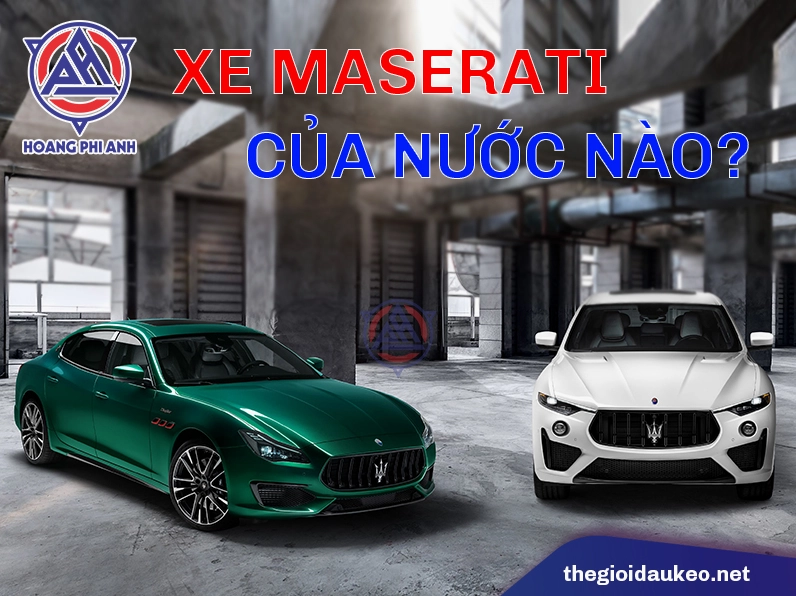 Maserati của nước nào? Lịch sử và vị thế thương hiệu Ý Nội thất sang trọng trên xe Maserati