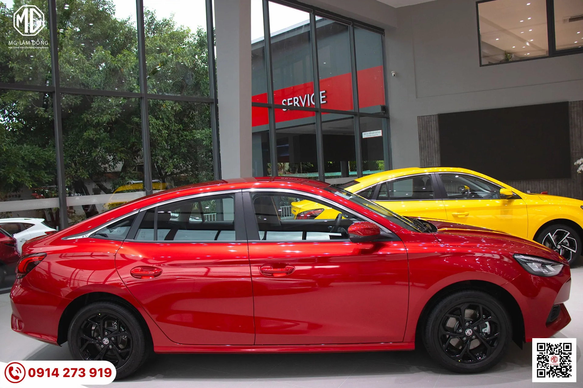 Nội thất xe MG5