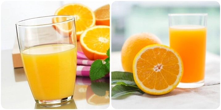 Nước cam giúp làm đẹp da