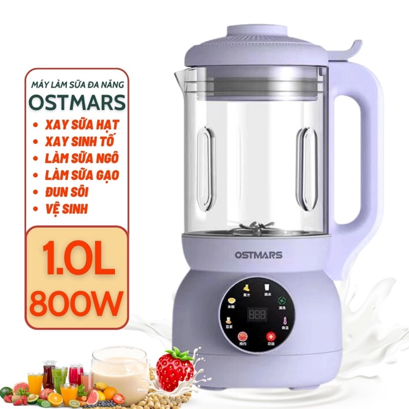 Máy làm sữa hạt Ostmars của nước nào? Đánh giá chi tiết 2026 Độ ồn của máy làm sữa hạt Ostmars