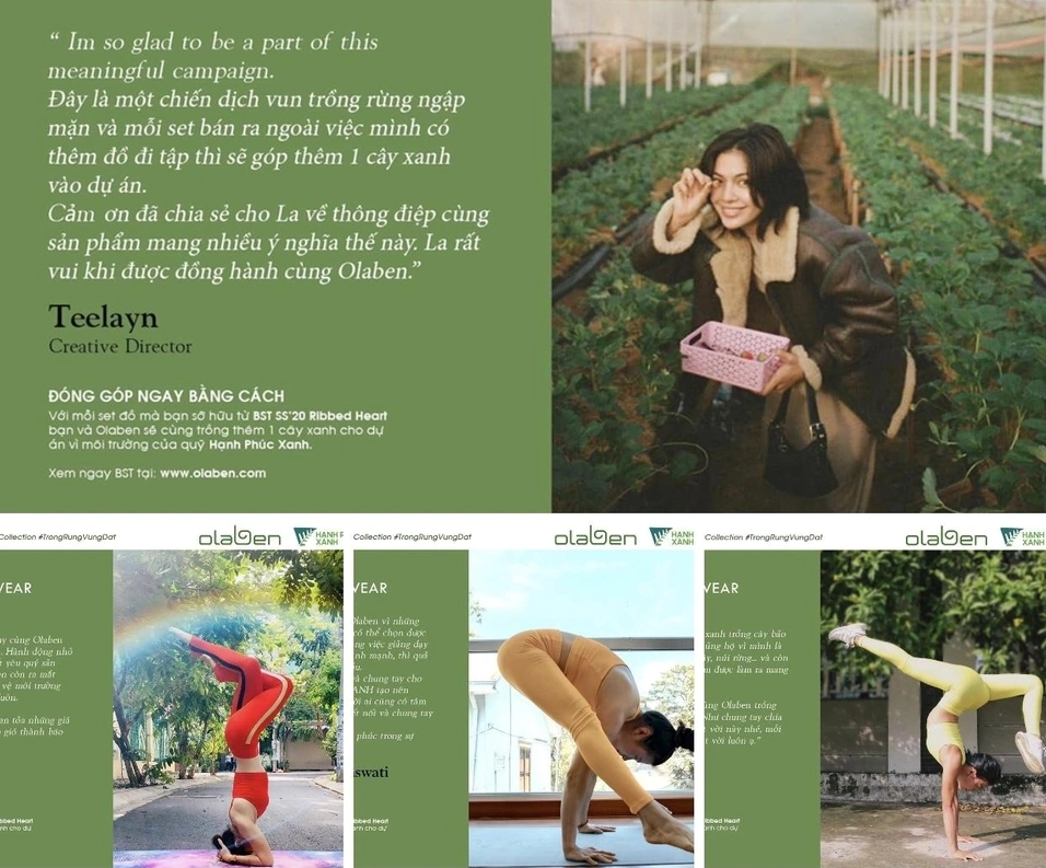 Olaben là thương hiệu đồ lót cao cấp
