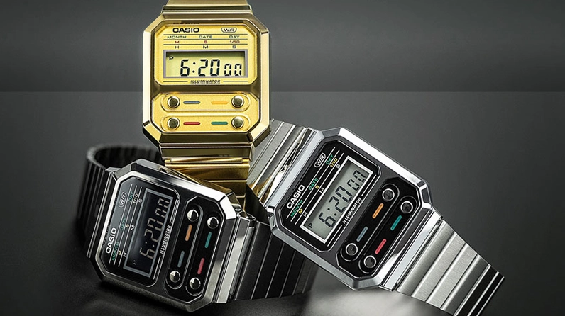 Đồng hồ Casio với nhiều chức năng