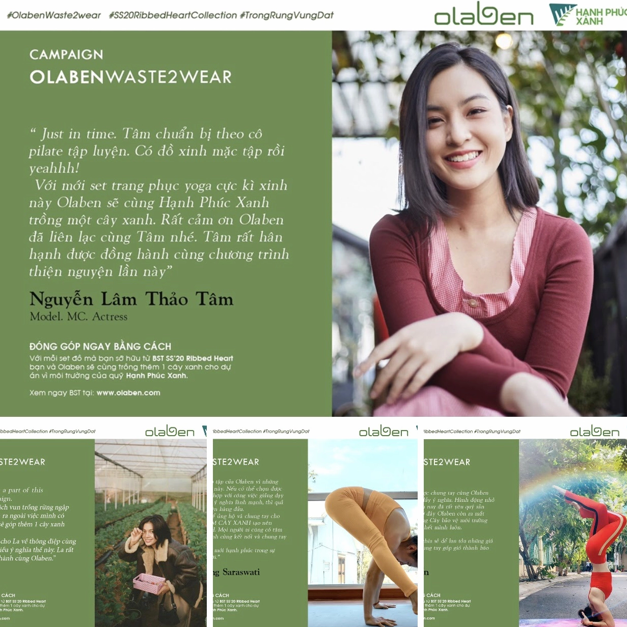 Phụ nữ tự tin với đồ lót Olaben