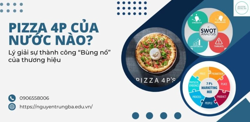 Pizza 4P's với phong cách độc đáo