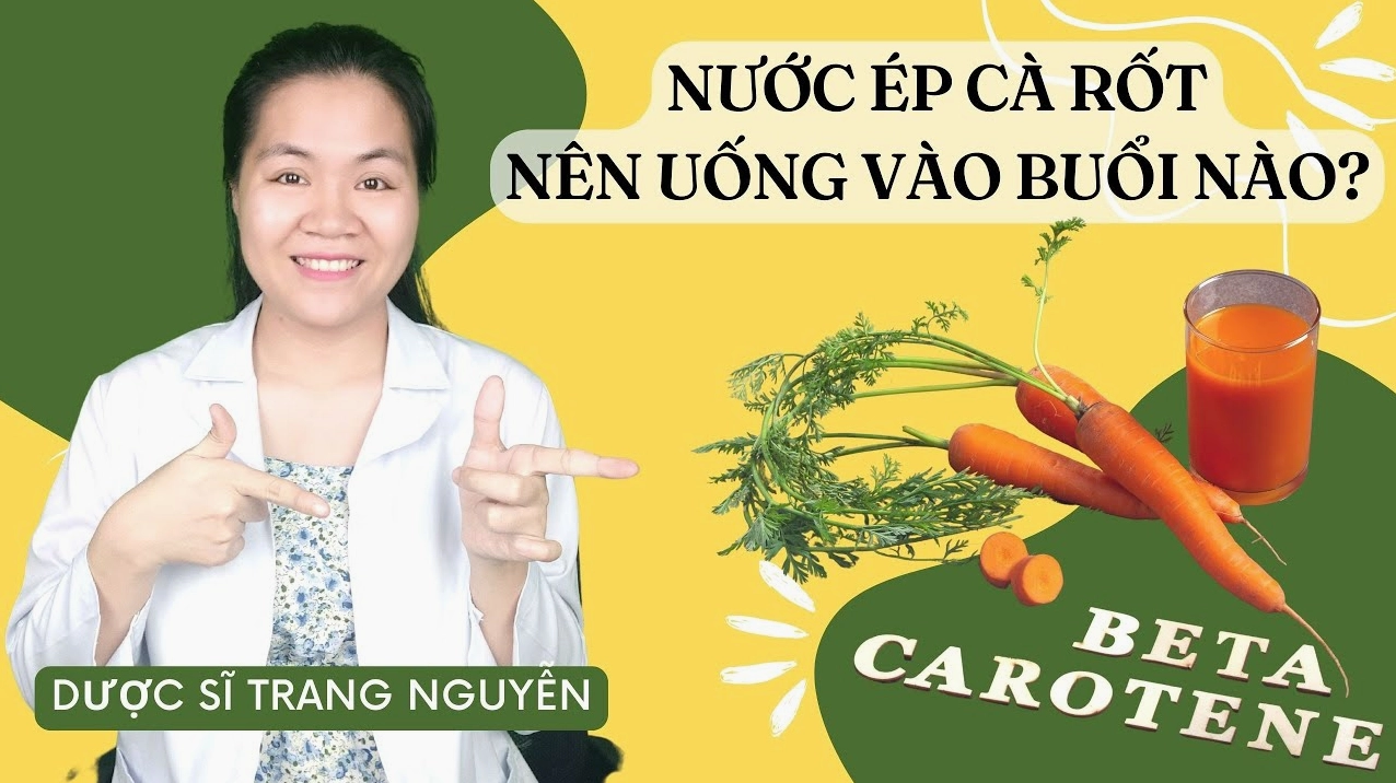 Quy trình làm nước ép cà rốt tươi