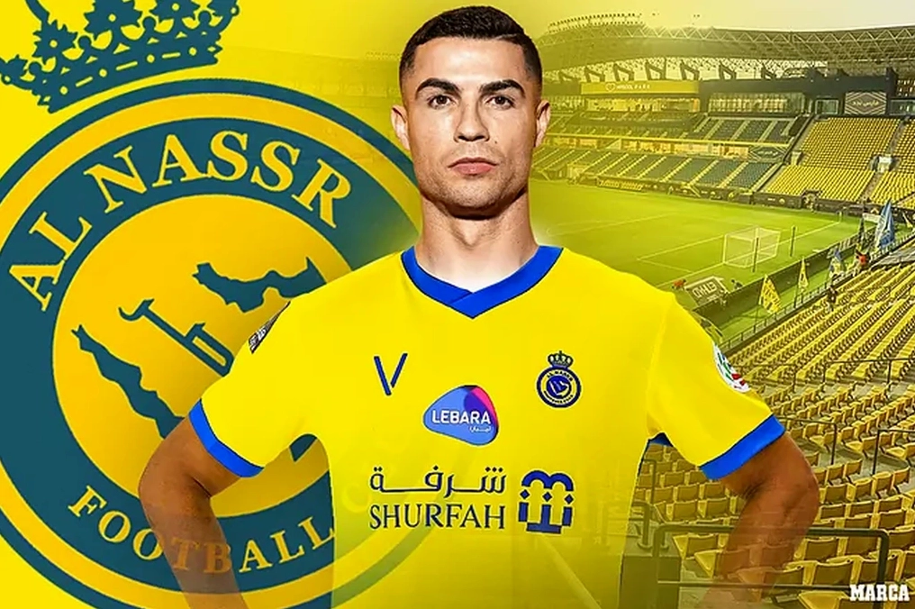 Ronaldo trong màu áo Al Nassr
