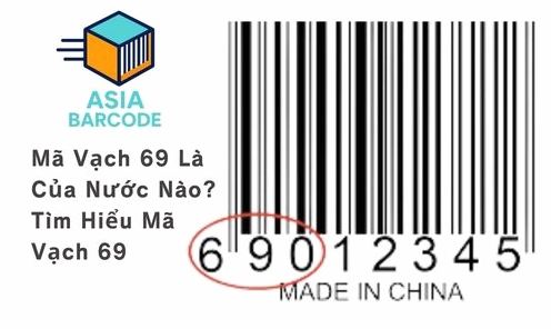 Sản phẩm có mã vạch 69