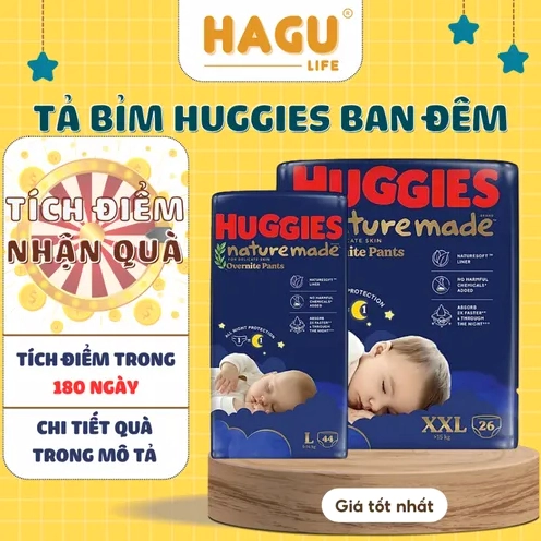 Sản phẩm tã bỉm Huggies đa dạng