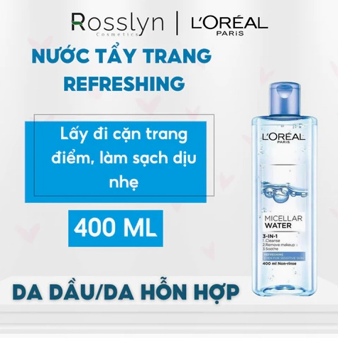 Sản phẩm tẩy trang L'Oréal