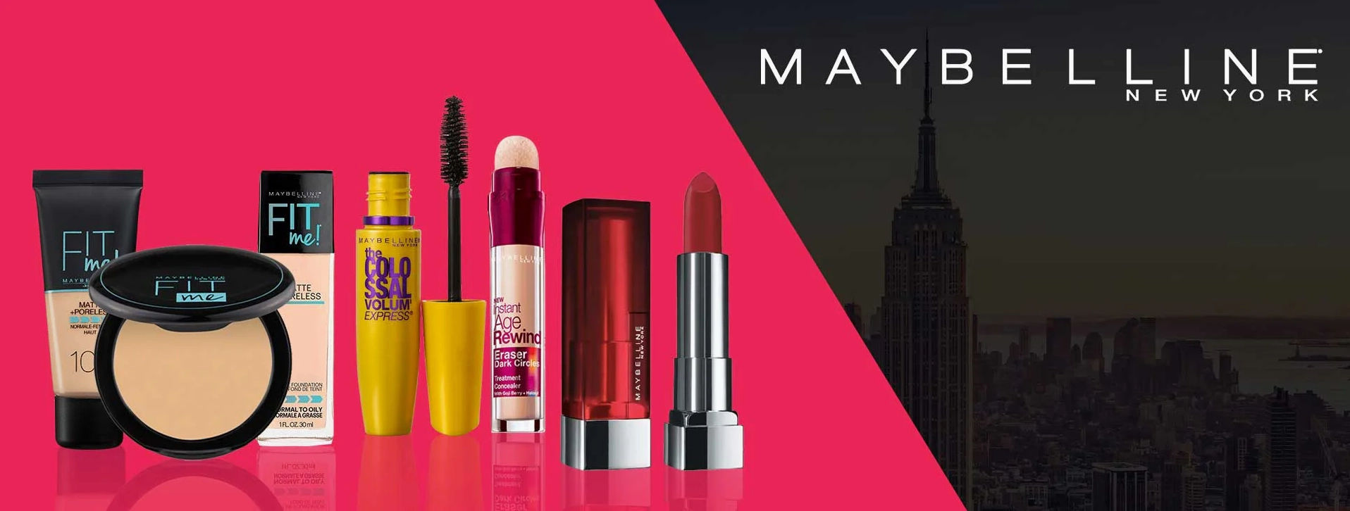 Sản phẩm trang điểm mặt Maybelline
