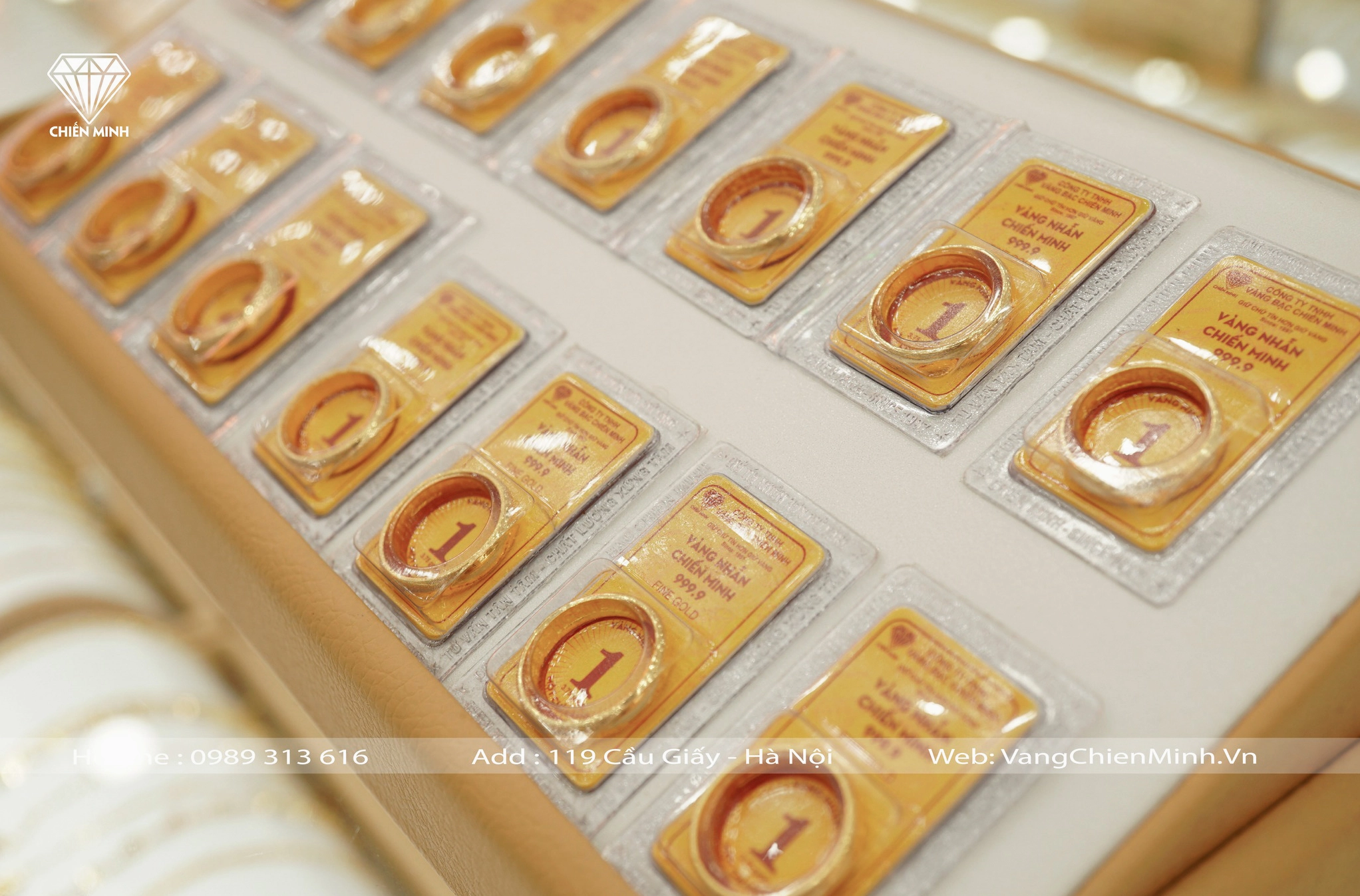 Sản phẩm vàng miếng Vàng Chiến Minh