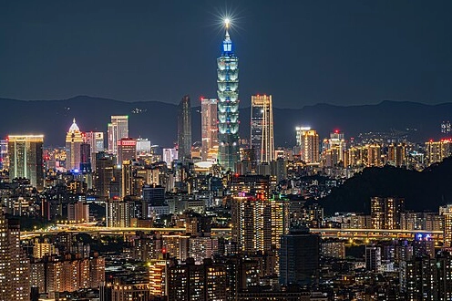 Taipei Là Nước Nào? Khám Phá Thủ Đô Độc Đáo Của Châu Á Skyline Taipei về đêm