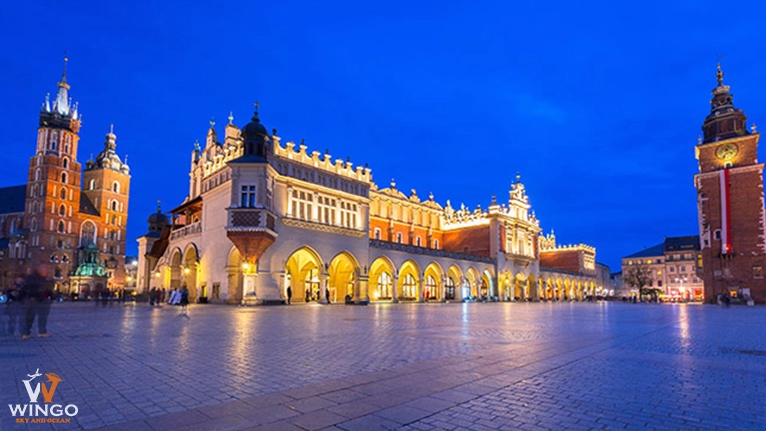 Ba Lan là nước nào? Khám phá trọn bộ thông tin chi tiết 2026 Thành phố cổ Krakow của Ba Lan