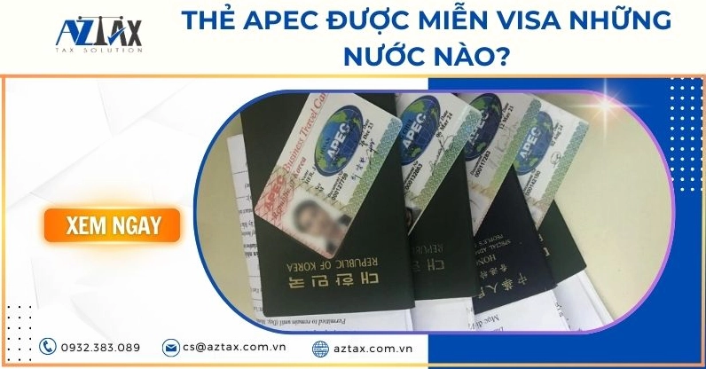 Thẻ APEC Miễn Visa: Khám phá những nước nào năm 2026? Thẻ APEC và các quốc gia miễn visa
