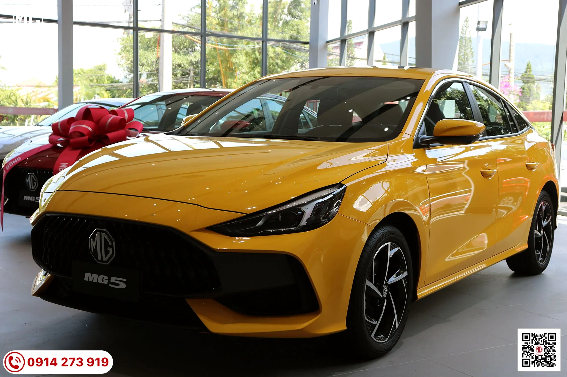 Thiết kế đuôi xe MG5
