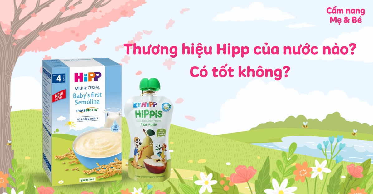Sữa Hipp Của Nước Nào? Khám Phá Nguồn Gốc & Chất Lượng Vượt Trội Thương hiệu sữa Hipp của nước nào