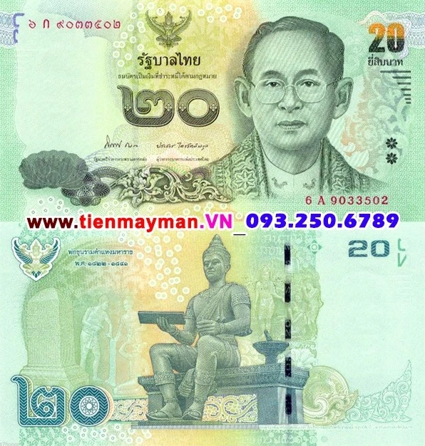 20 Bath Thái Lan bằng bao nhiêu tiền Việt Nam 2026? Tiền Bath Thái Lan mệnh giá 20