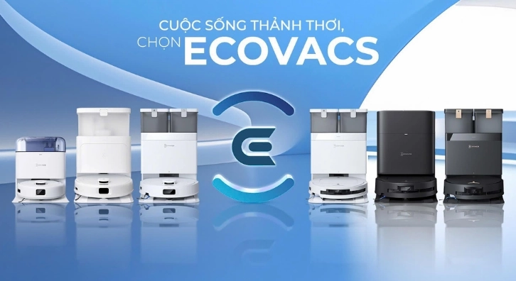 Ecovacs của nước nào? Giải mã nguồn gốc thương hiệu robot hút bụi Tính năng của robot hút bụi Ecovacs Deebot