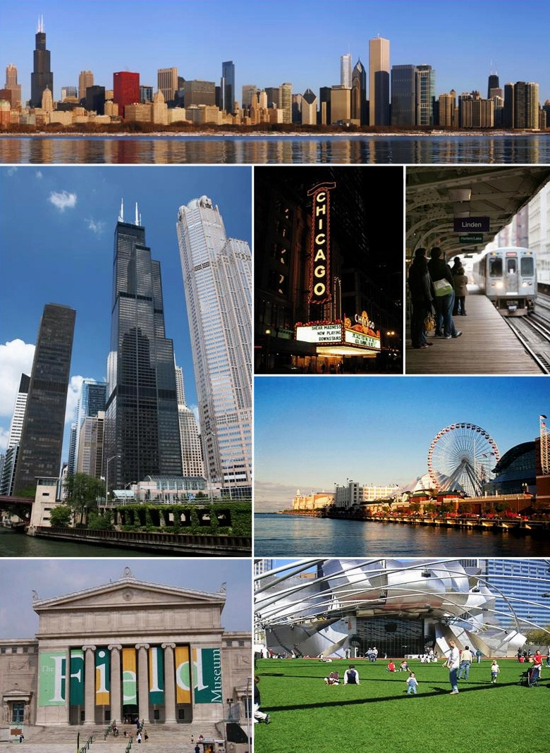 Chicago ở nước nào? Khám phá thành phố đáng sống bậc nhất Hoa Kỳ Toàn cảnh thành phố Chicago với các biểu tượng nổi bật