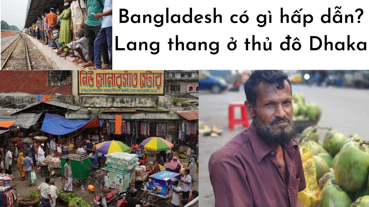 Toàn cảnh thành phố Dhaka nhộn nhịp