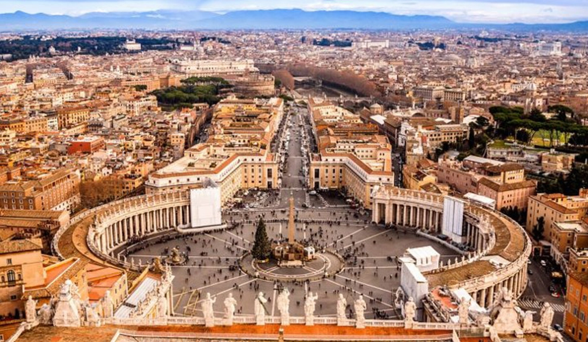 Vatican: Nước Nào Nhỏ Nhất Thế Giới Năm 2026? Toàn cảnh Vatican nhìn từ trên cao