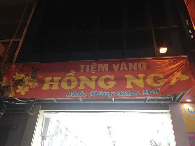 Trang sức vàng tinh xảo tại Tiệm Vàng Hồng Nga