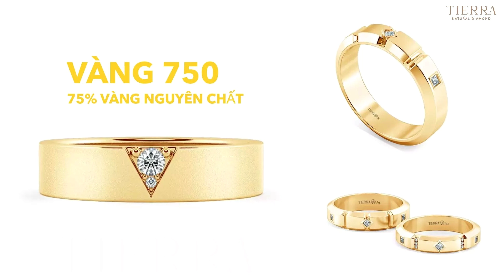 Vàng 750 và vàng 18K có cùng hàm lượng