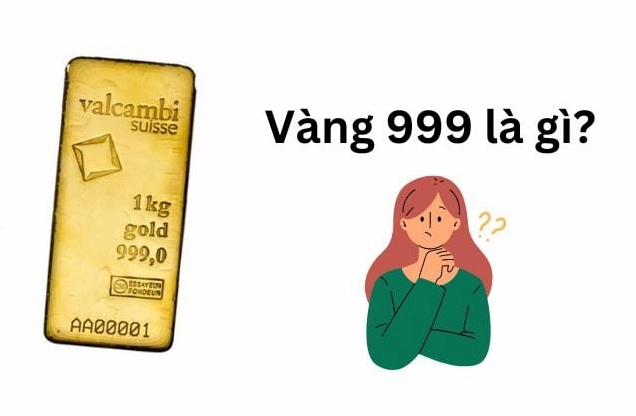 Vàng 999 là vàng gì - vàng nguyên chất