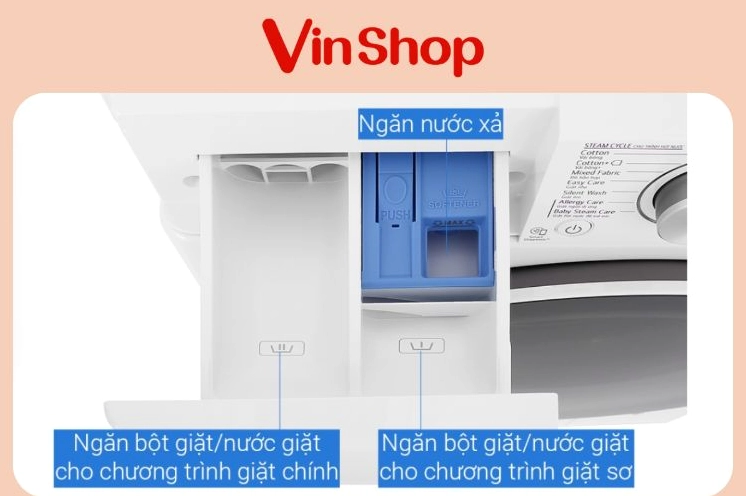 Cho Nước Giặt Vào Ngăn Nào? Hướng Dẫn Chi Tiết 2026 Vệ sinh ngăn chứa nước giặt máy giặt