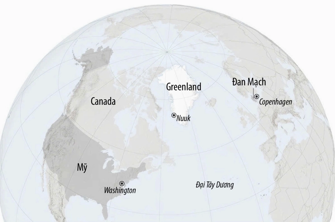 Greenland Là Nước Nào? Khám Phá Vùng Đất Băng Giá Bí Ẩn Vị trí địa lý chiến lược của Greenland