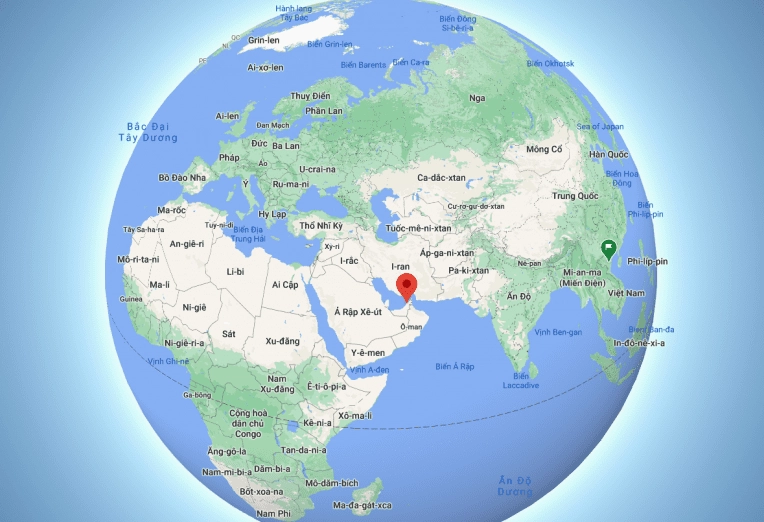 Dubai Ở Nước Nào? Khám Phá Vị Trí Địa Lý và Tiềm Năng Vị trí thành phố Dubai trên bản đồ