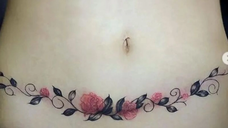 Tổng hợp các mẫu hình xăm ở bụng nữ đa dạng phong cách
