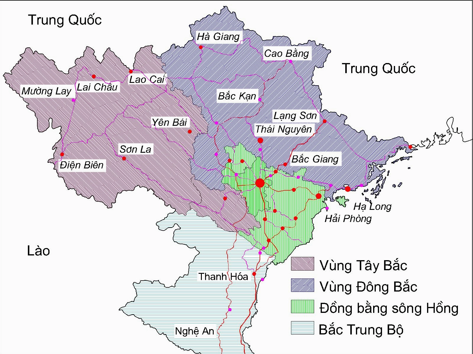 Bắc Bộ Việt Nam (Bao gồm Đồng bằng Sông Hồng)