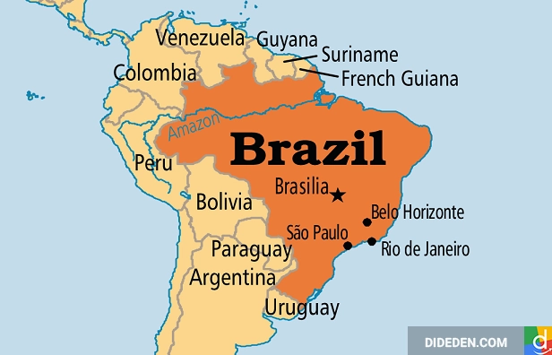 Bản đồ Brazil