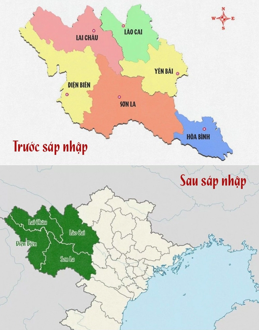 Bản đồ chi tiết địa hình vùng Tây Bắc