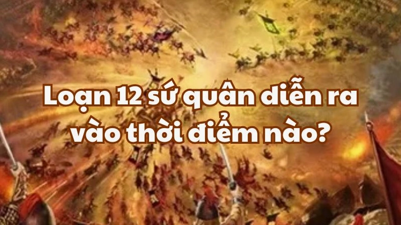 Loạn 12 Sứ Quân: Thời Điểm Diễn Ra Và Hệ Lụy Lịch Sử Bản đồ phân bố các sứ quân thời kỳ Loạn 12 sứ quân