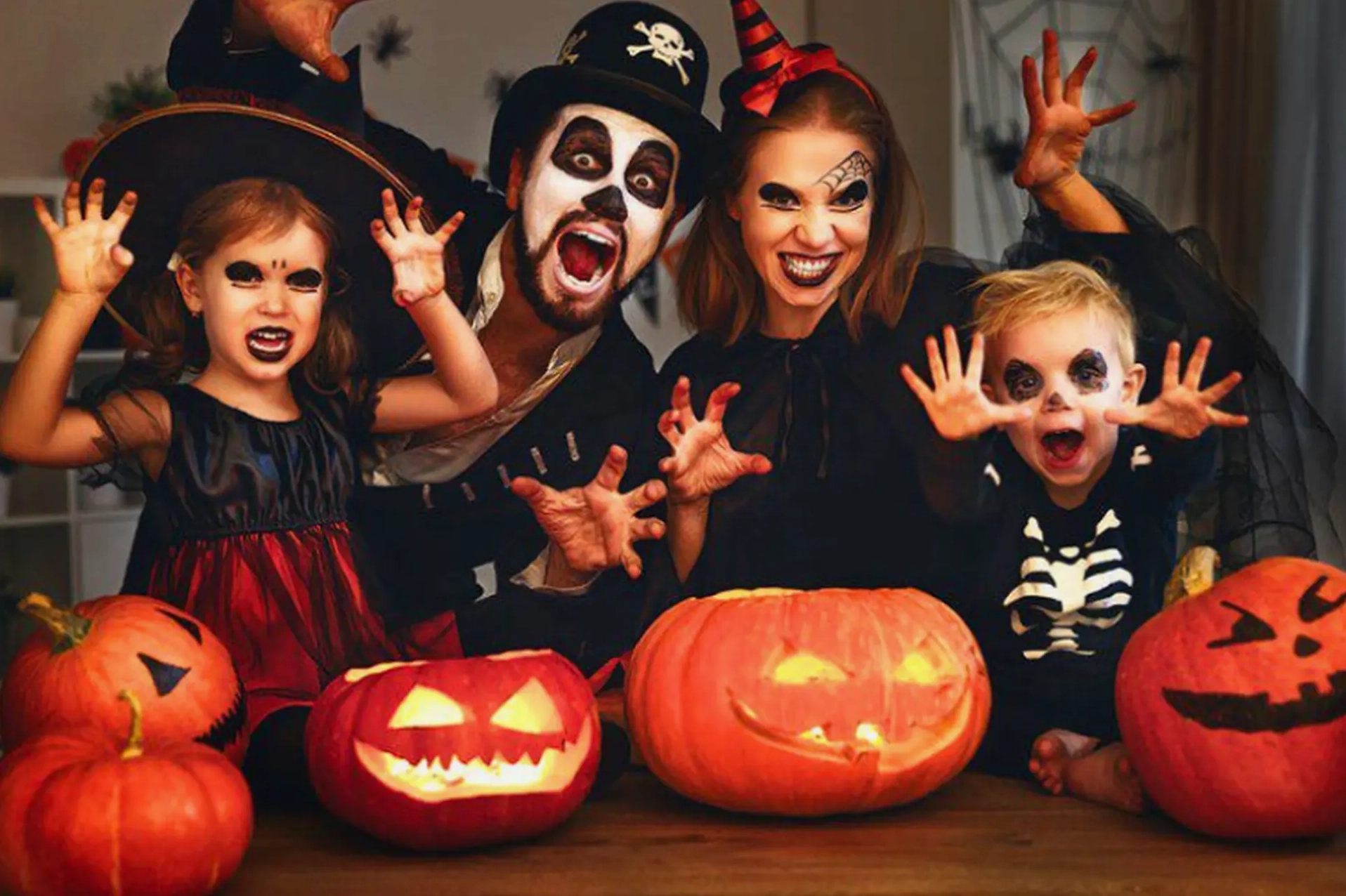 Bảng màu Halloween đa dạng