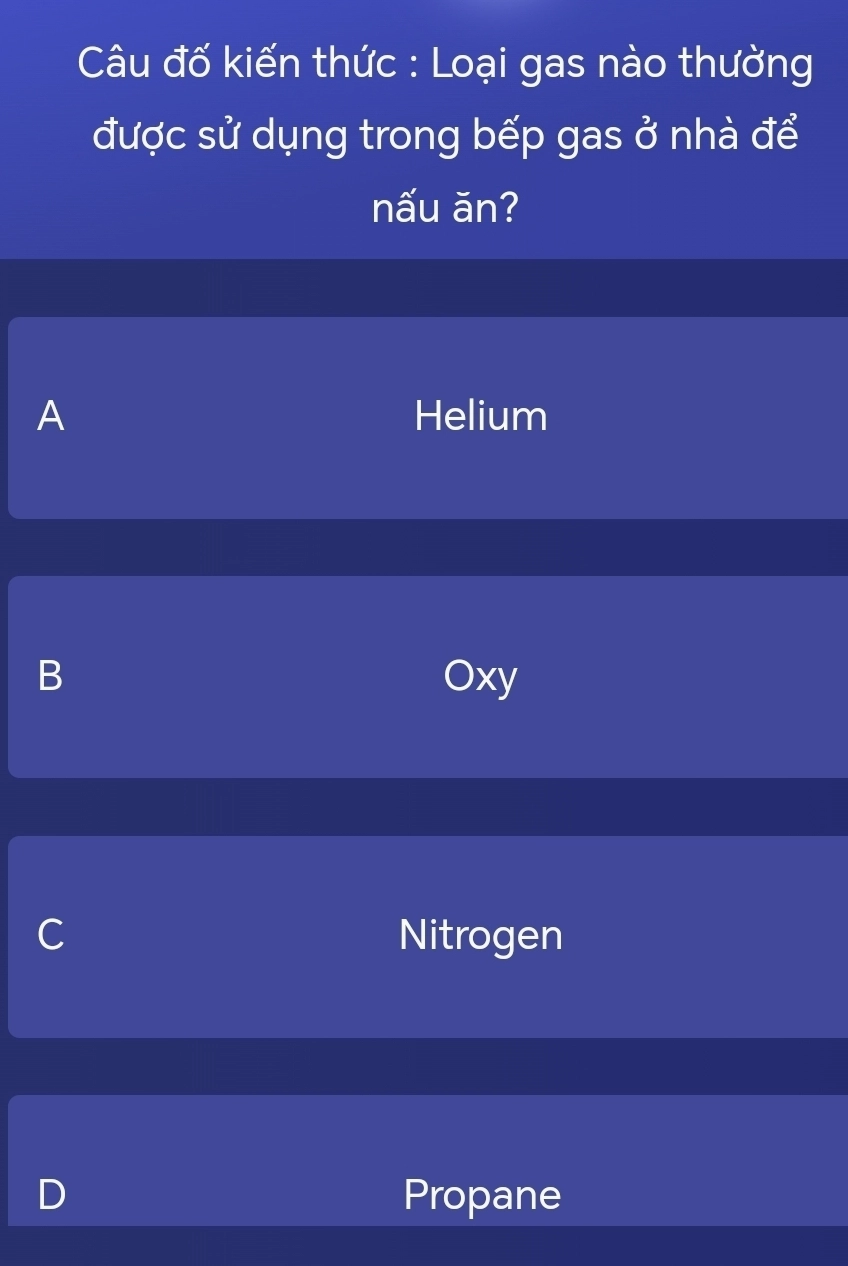 Bếp gas hiện đại