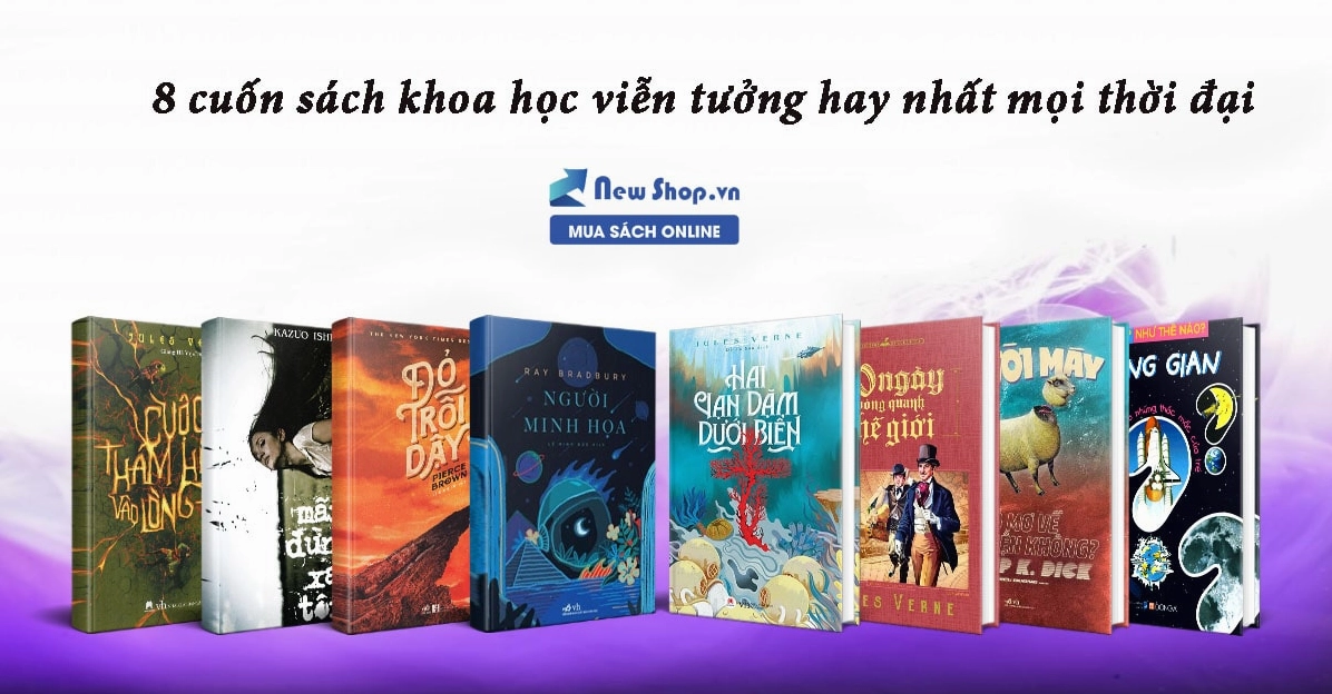 Bìa sách truyện khoa học viễn tưởng