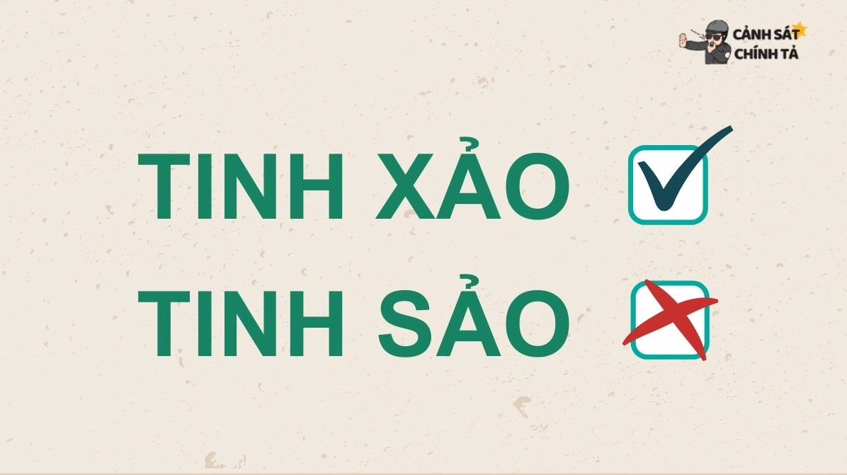Biển báo phân biệt từ ngữ