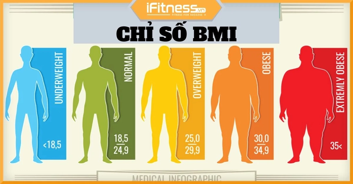 Biểu đồ công thức tính BMI
