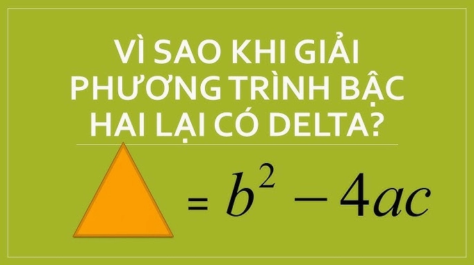 Biểu đồ minh họa các loại nghiệm của phương trình bậc hai dựa trên biệt thức