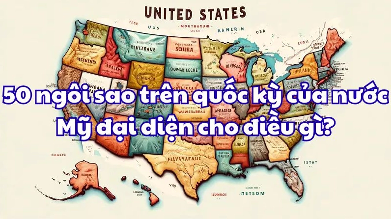 Biểu tượng 50 ngôi sao trên quốc kỳ Mỹ