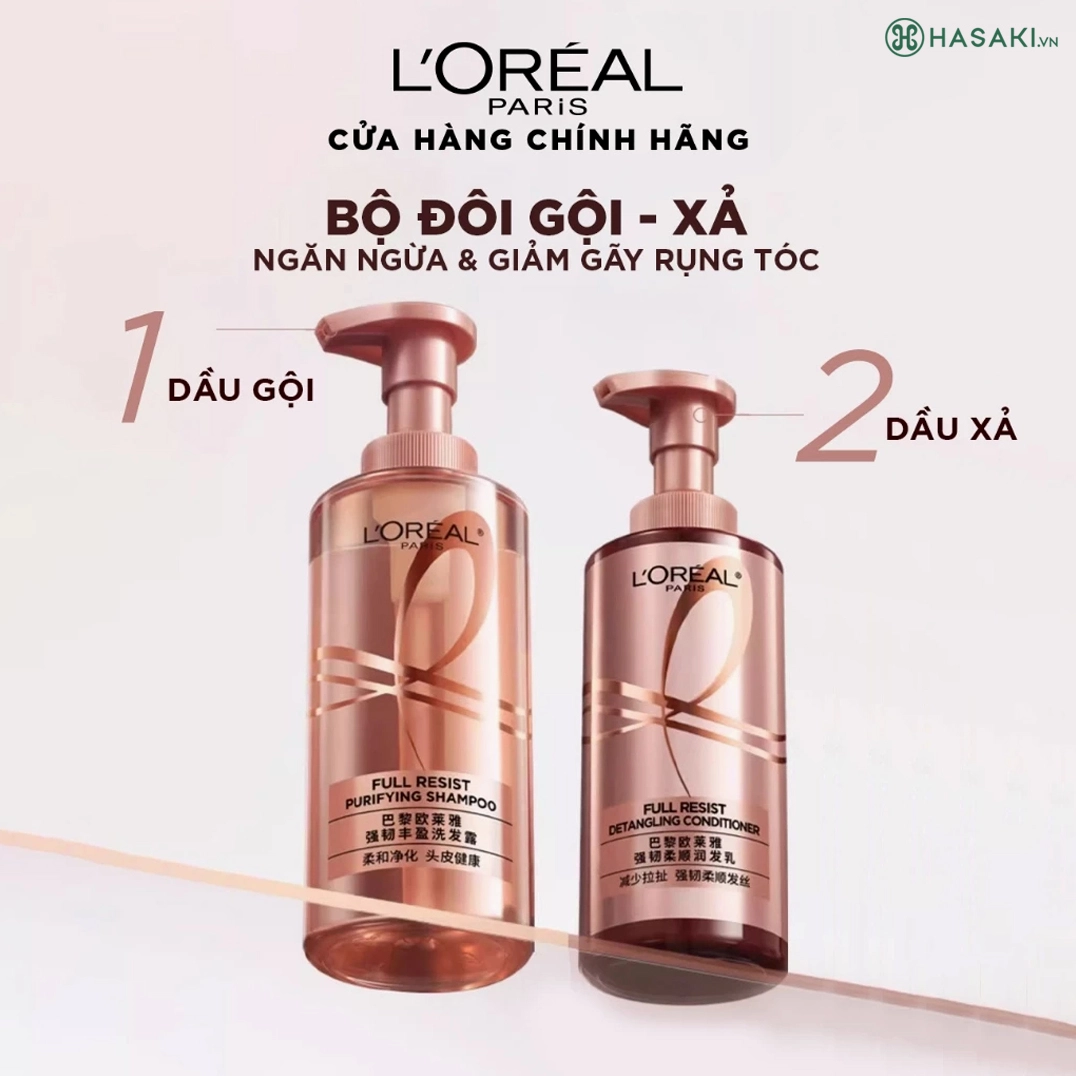 Bộ dầu gội xả L'Oréal giảm gãy rụng
