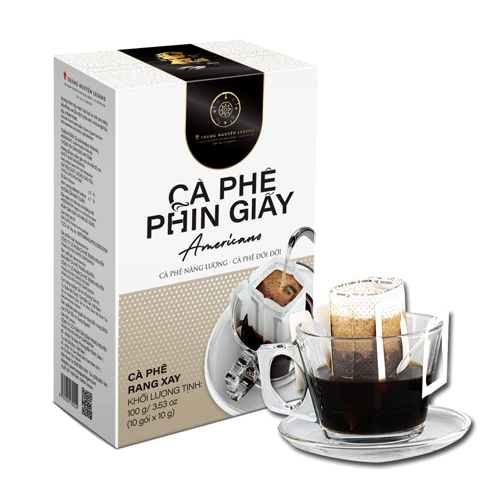 Cà phê Trung Nguyên Legend Americano - Hương vị đậm đà, tinh tế