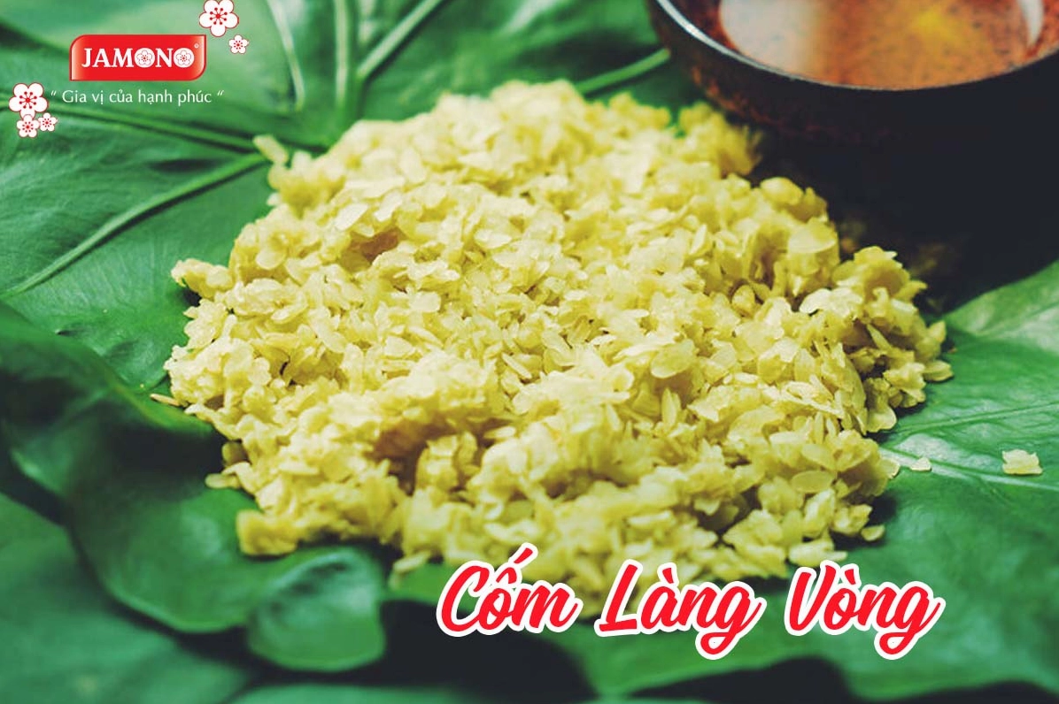 Các món ăn chế biến từ cốm Làng Vòng