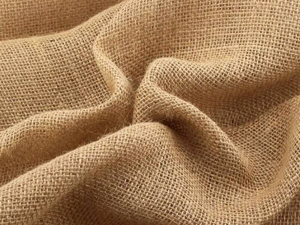Cận cảnh kết cấu dệt của vải canvas